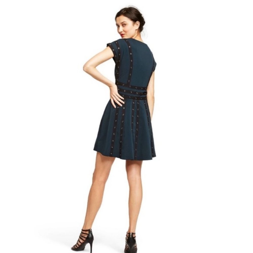 NWT Zac Posen for Target Navy Snap Dress